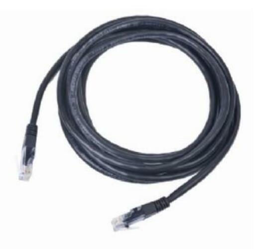 PATCH CABLE CAT5E UTP 2M/BLACK PP12-2M/BK