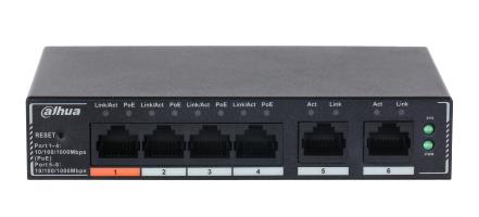 Switch, DAHUA, DH-SG4006P, Switch layer L2