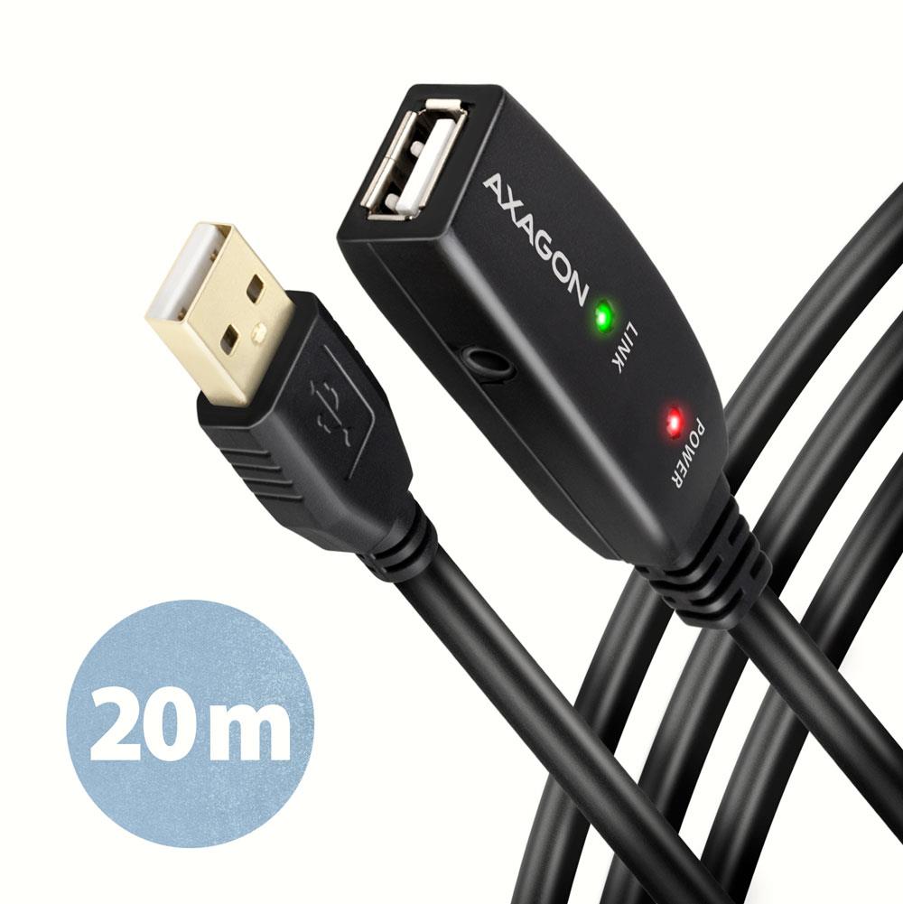 CABLE USB2.0 A-M/A-F ACTIVE/20M ADR-220