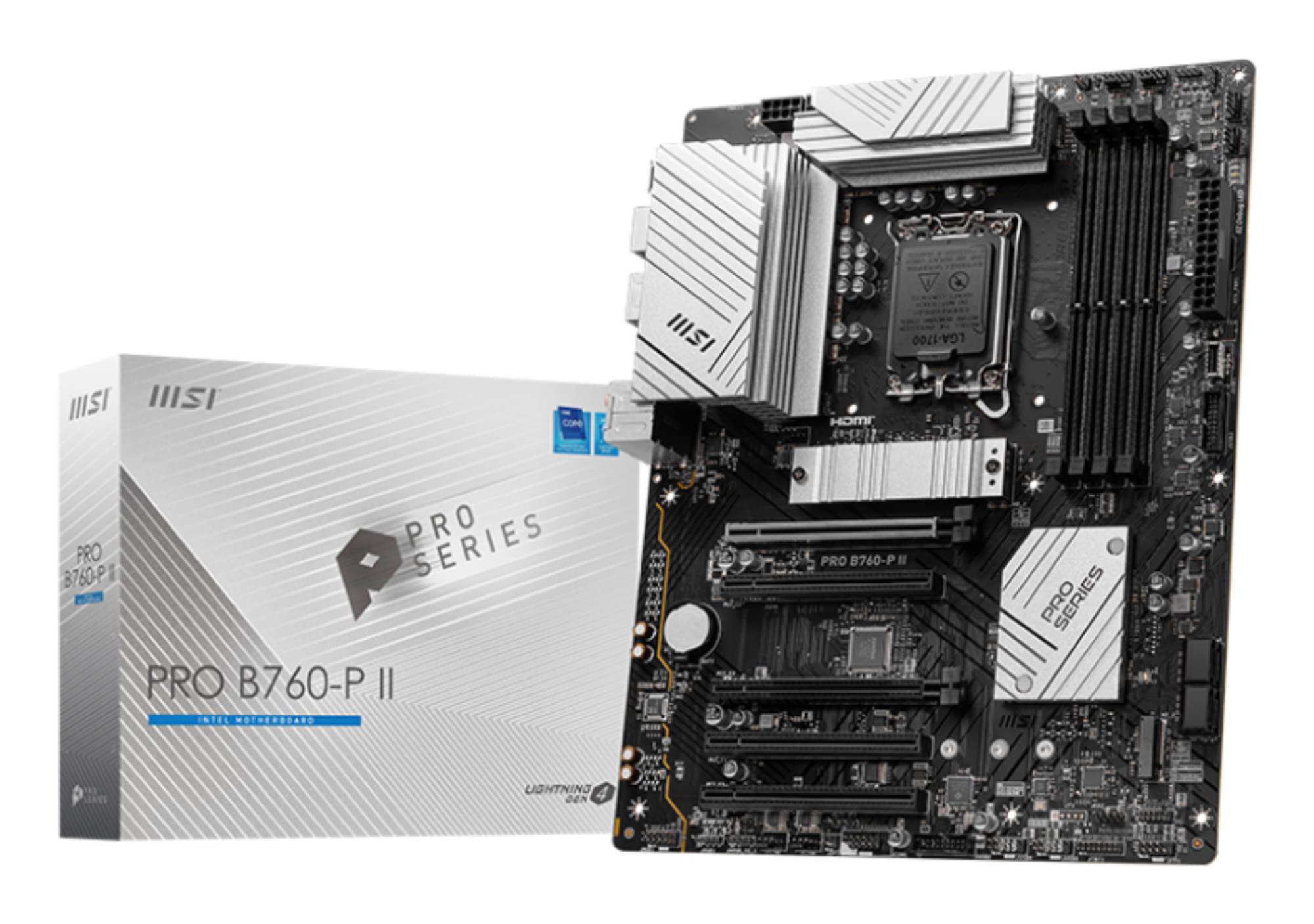 Mainboard, MSI, Intel B760 Express, LGA1700
