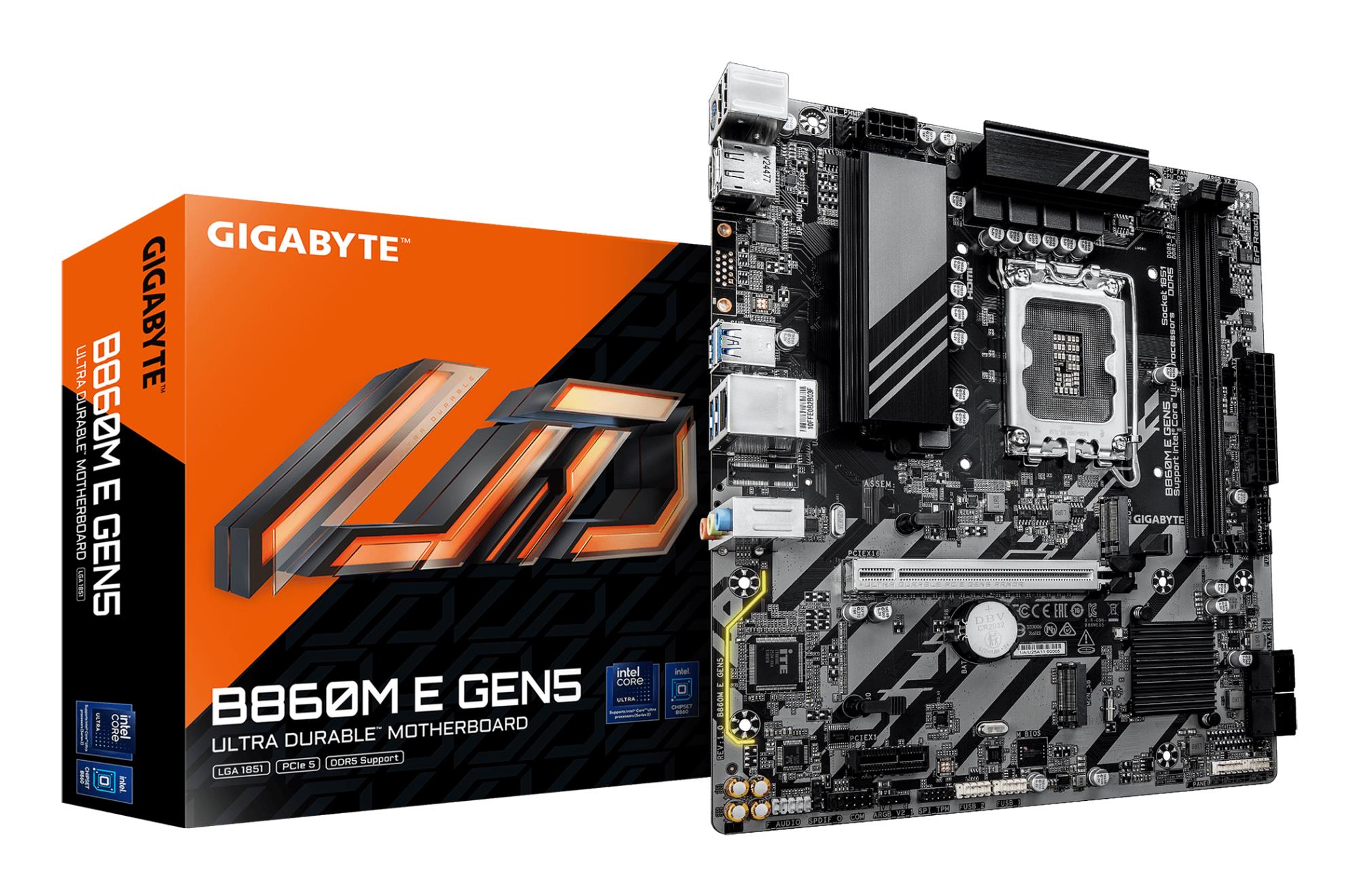 Mainboard, GIGABYTE, Intel B860, LGA 1851