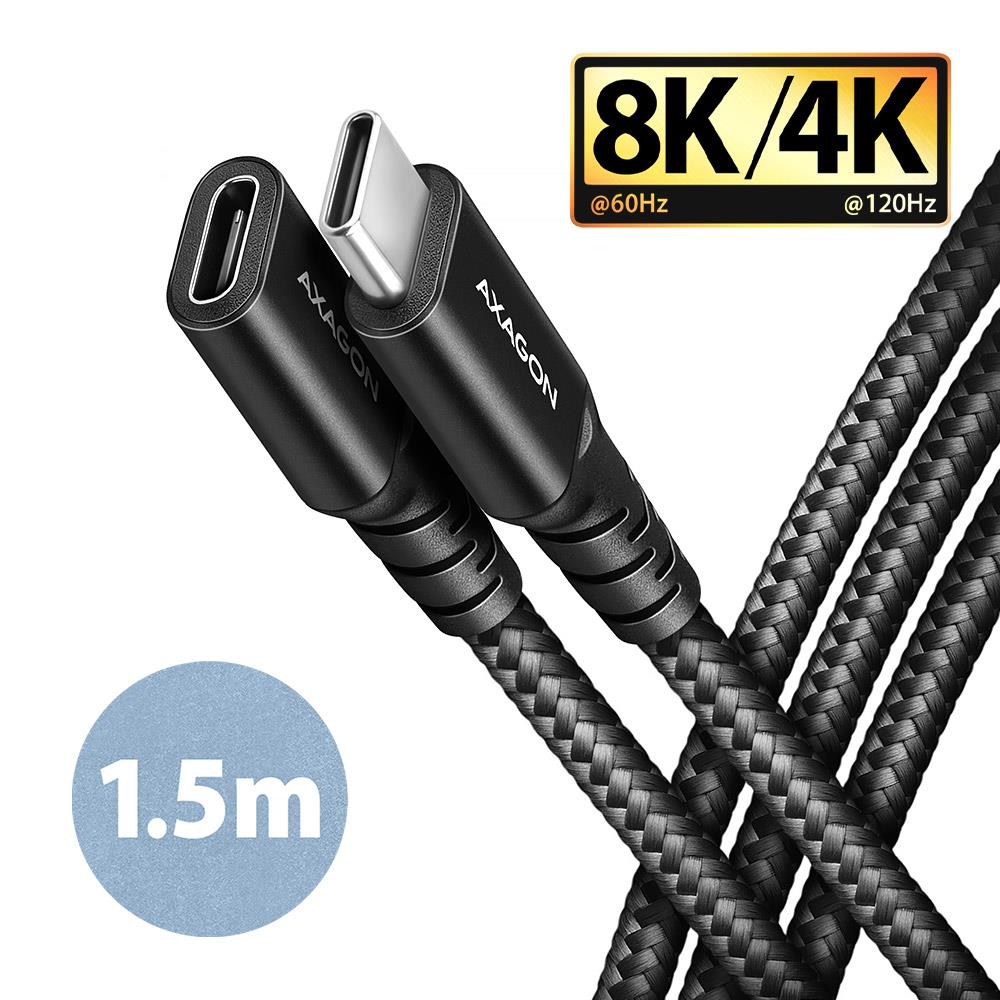 CABLE USB-C EXTENSION 1.5M/BLACK BUCM32-CF15AB