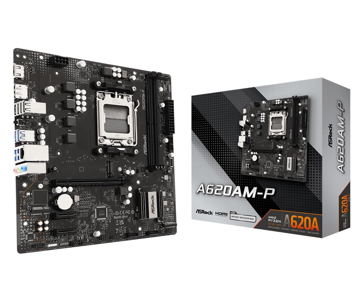 Mainboard, ASROCK, AMD A620A, Socket AM5