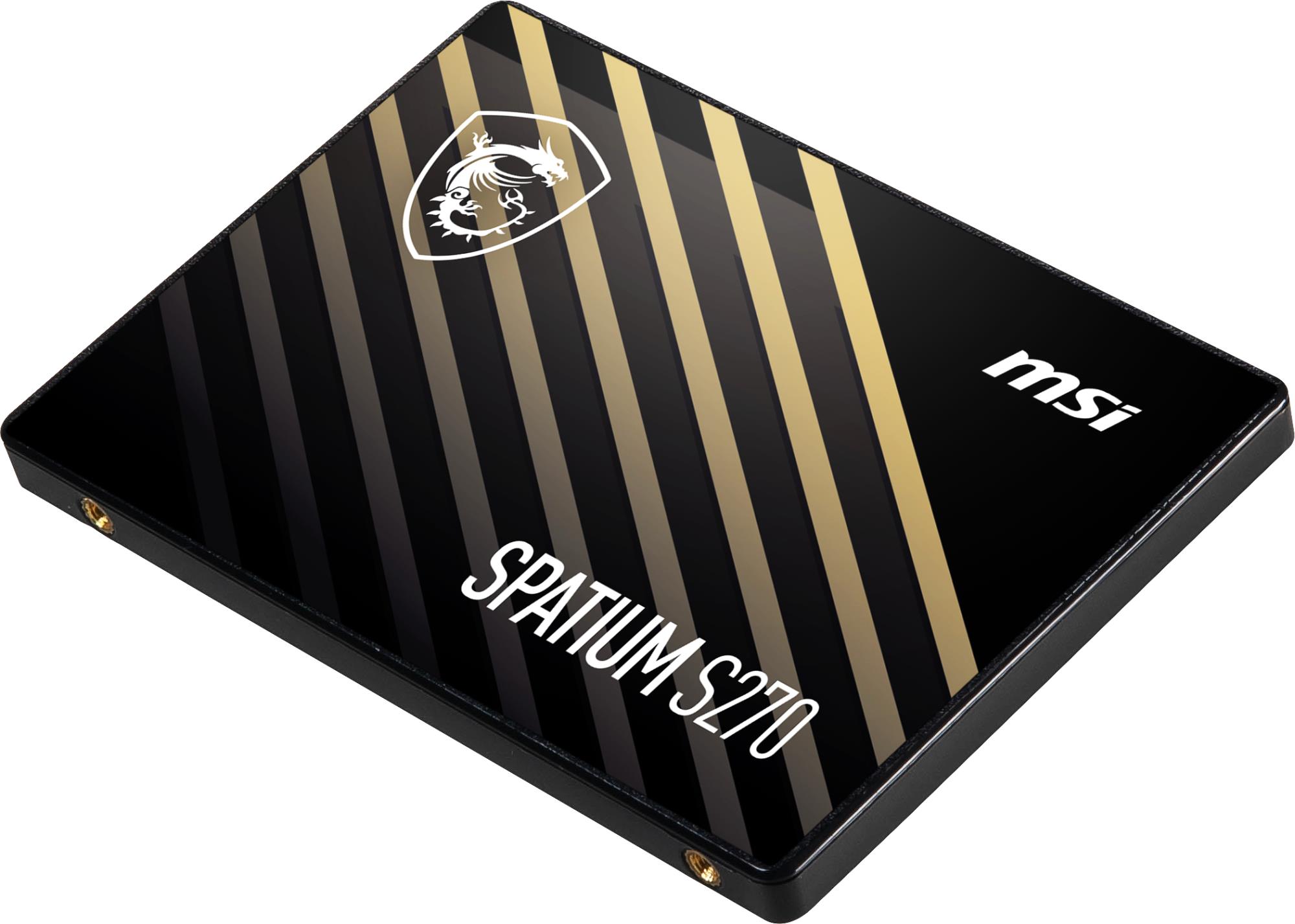 SSD, MSI, SPATIUM S270, 480GB, SATA