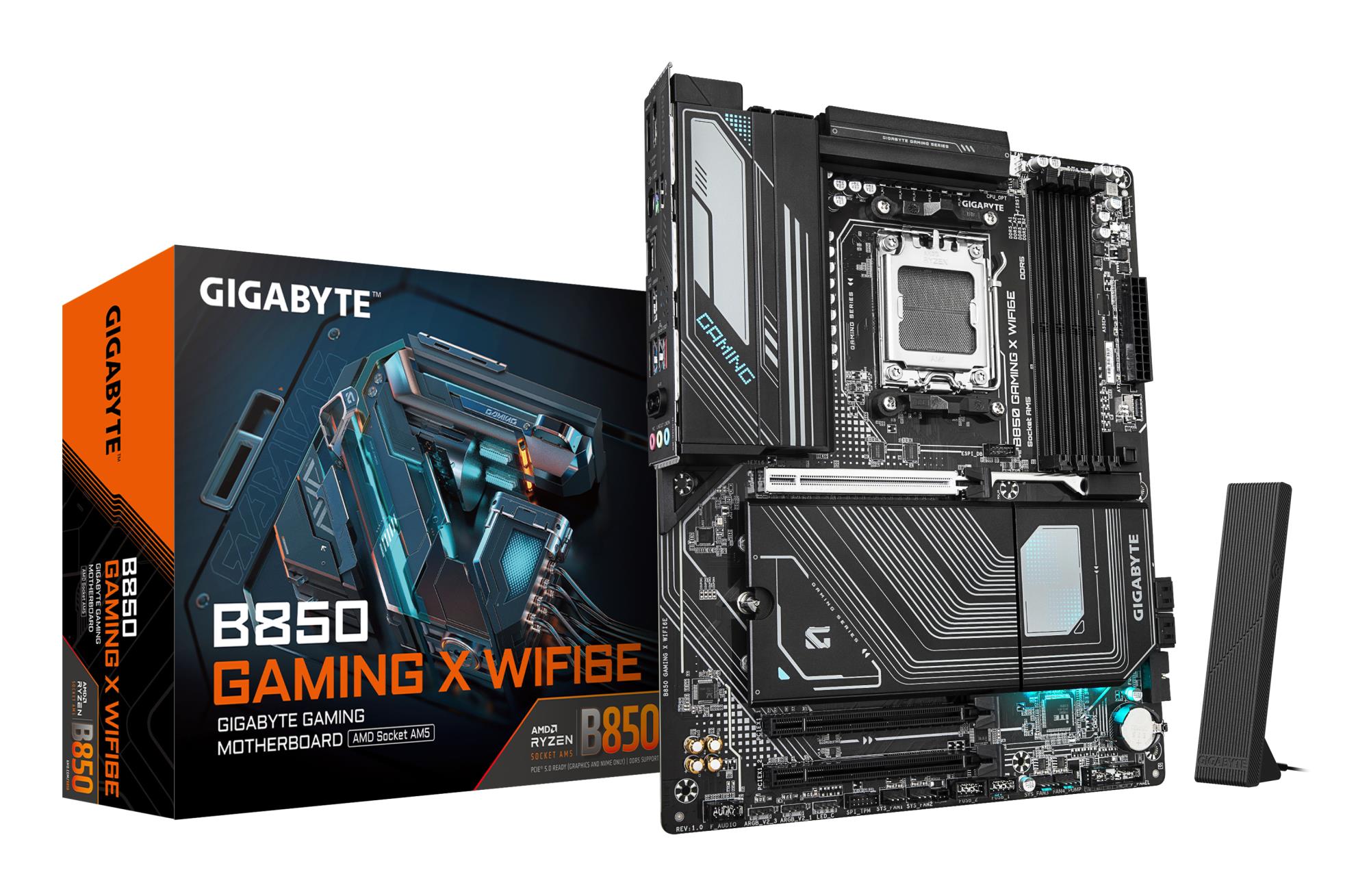 Mainboard, GIGABYTE, AMD B850, Socket AM5