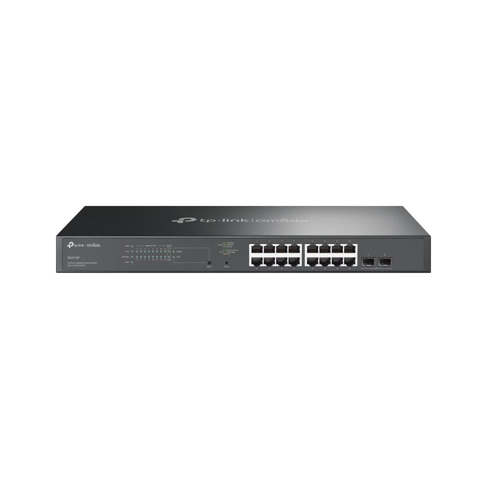 Switch, TP-LINK, Omada, SG2218P, Desktop/pedestal, 16x10Base-T