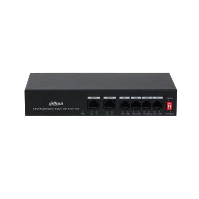 Switch, DAHUA, PFS3006-4ET-36, PoE ports 4