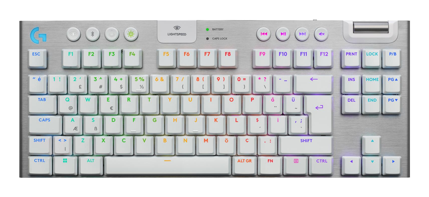 KEYBOARD WRL G915 X LIGHTSPEED/TKL WHITE