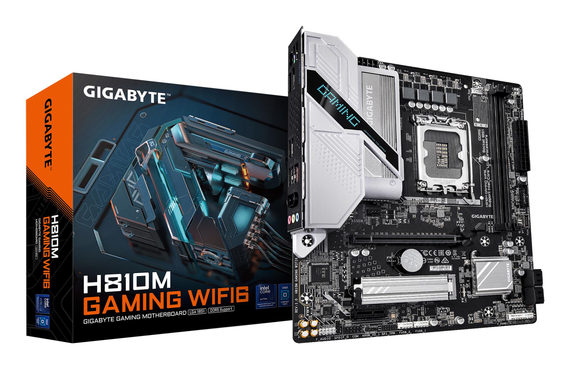 Mainboard, GIGABYTE, 1xNumber of M.2