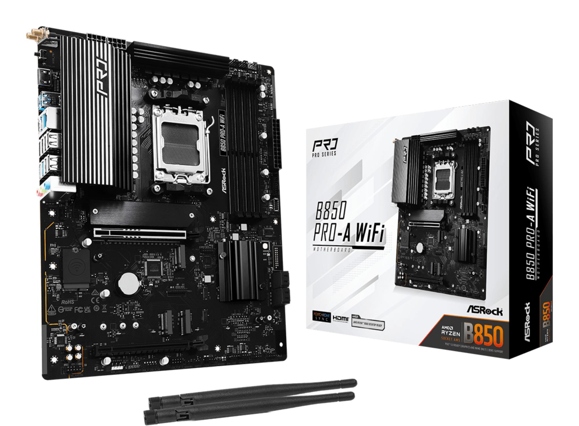 Mainboard, ASROCK, AMD B850, SAM5, ATX
