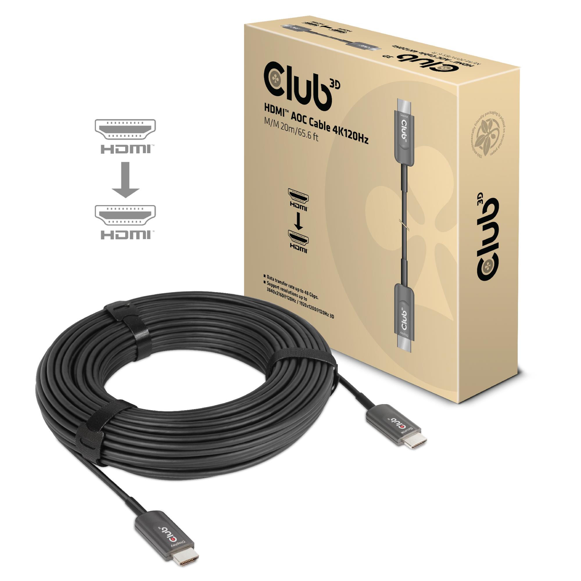 CABLE HDMI HIGH SPEED 20M/M/M CAC-1379