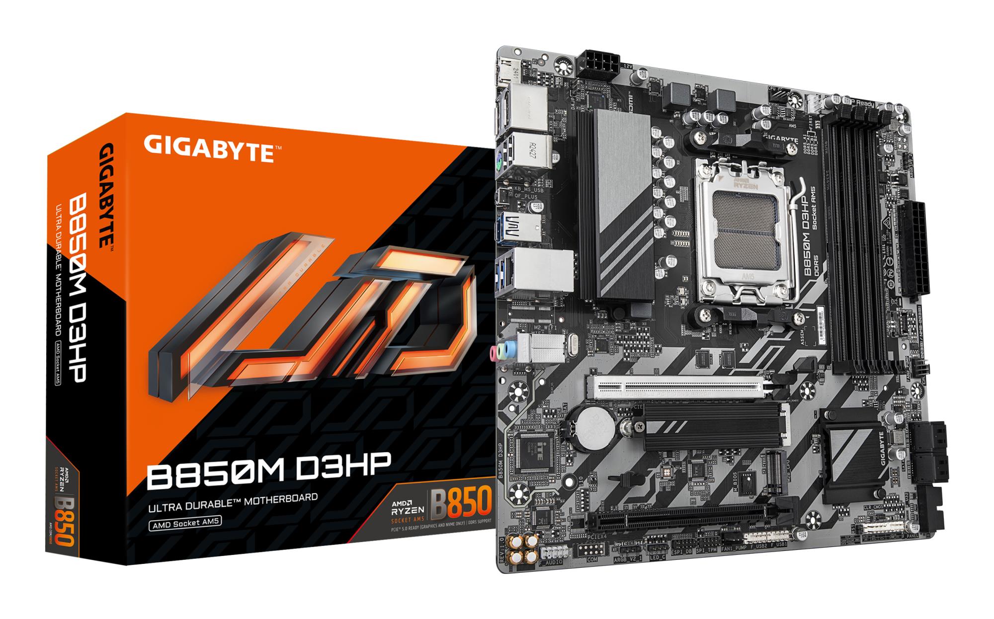 Mainboard, GIGABYTE, AMD B850, Socket AM5