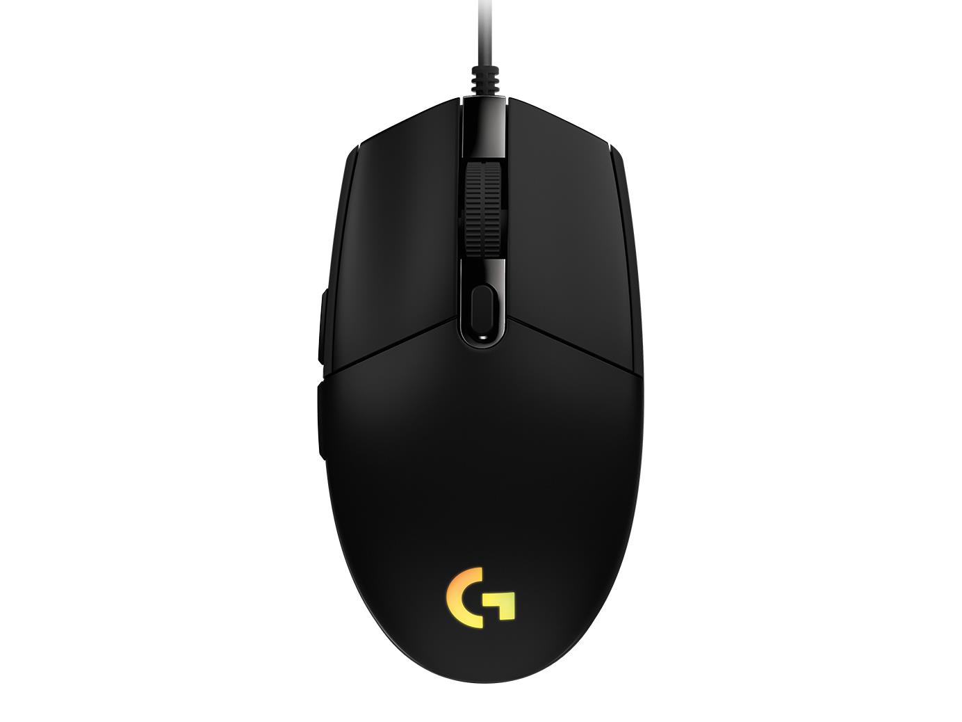 MOUSE USB OPTICAL G102 LIGHTSY/BLACK 910-005823