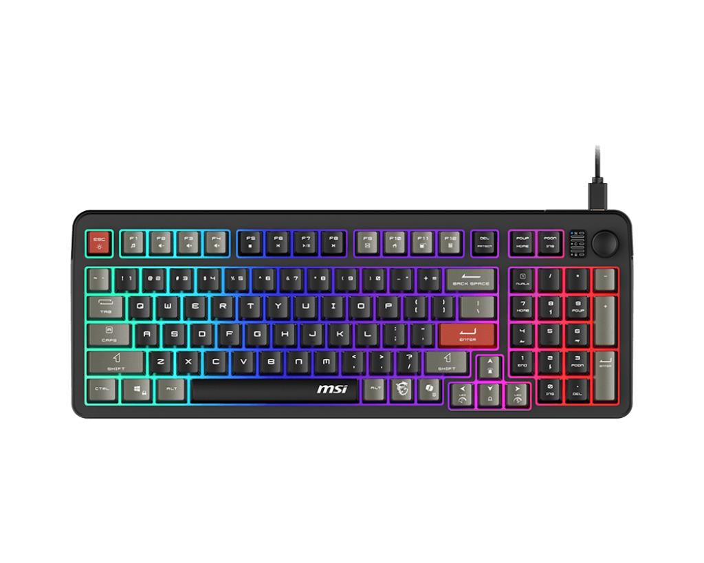 KEYBOARD GAMING BLACK US/FORGE GK110 US