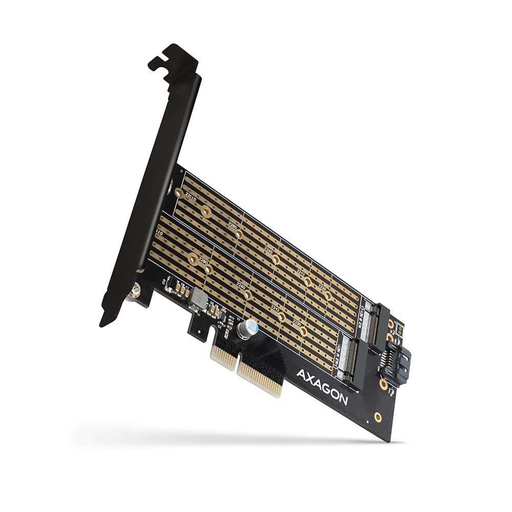 SSD ACC ADAPTER NVME/SATA/M.2/SP&LP PCEM2-D