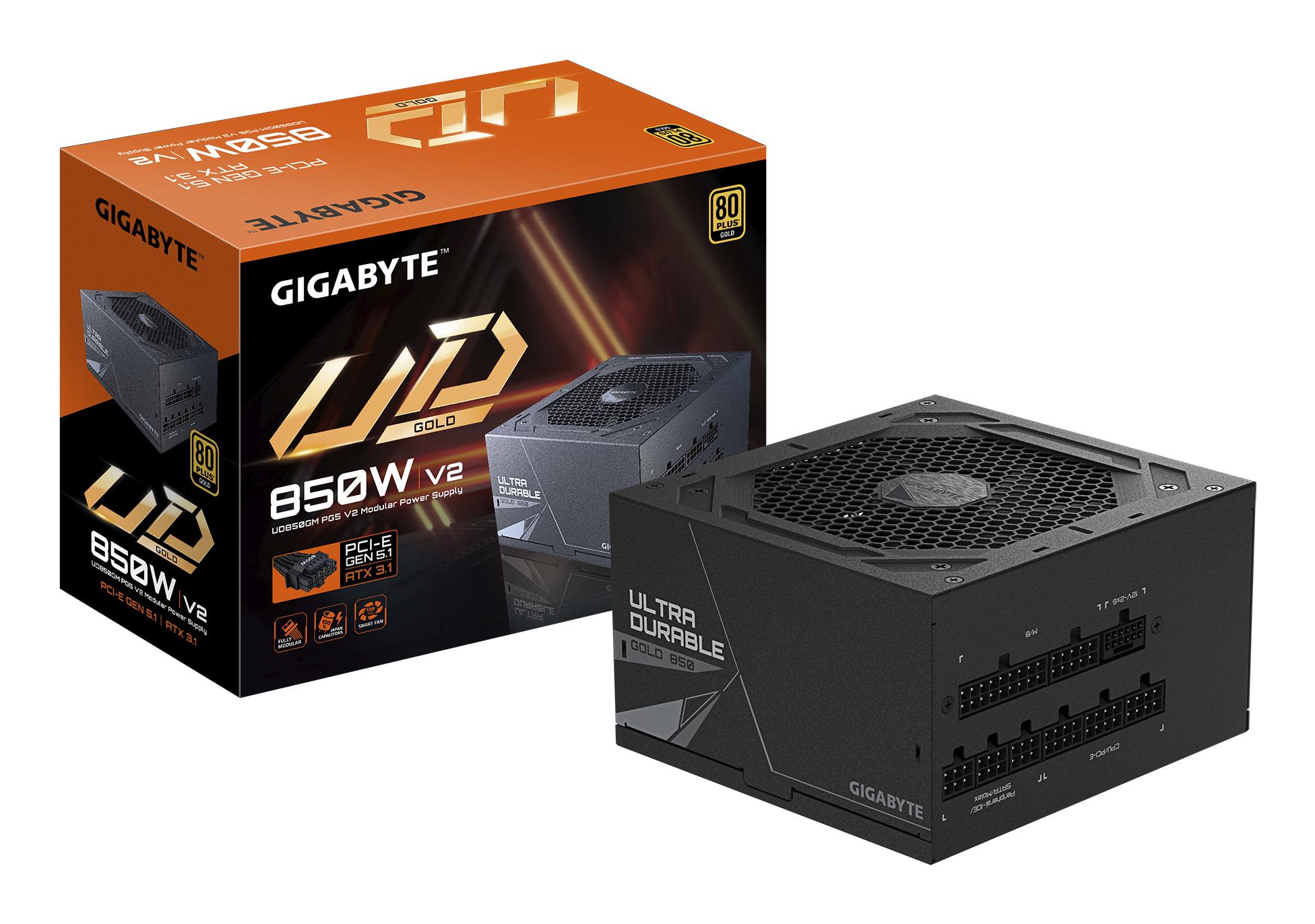 Power Supply, GIGABYTE, UD850GM PG5 V2