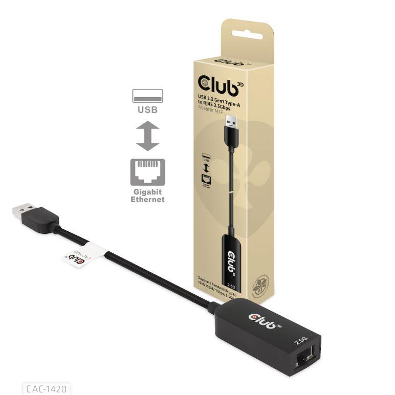I/O ADAPTER USB3.2 TO RJ45/M/F
