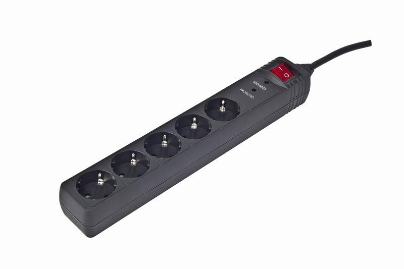 CABLE POWER EXTENSION 1.5M/5OUTL SPG5-C-5