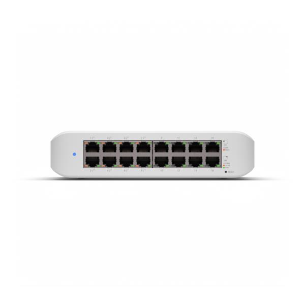 Switch, UBIQUITI, USW-LITE-16-POE, Type L2, 16x10Base-T