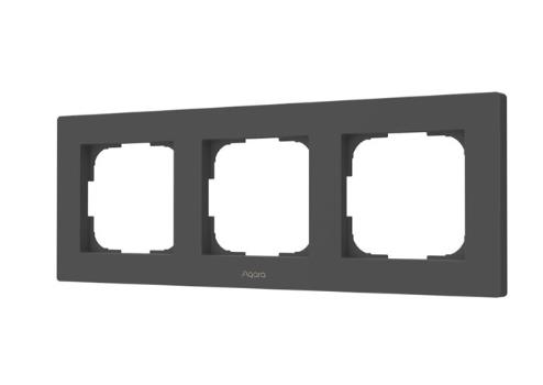 SMART SWITCH FRAME H2 (3-GANG)/GRAY FE-X02D-G