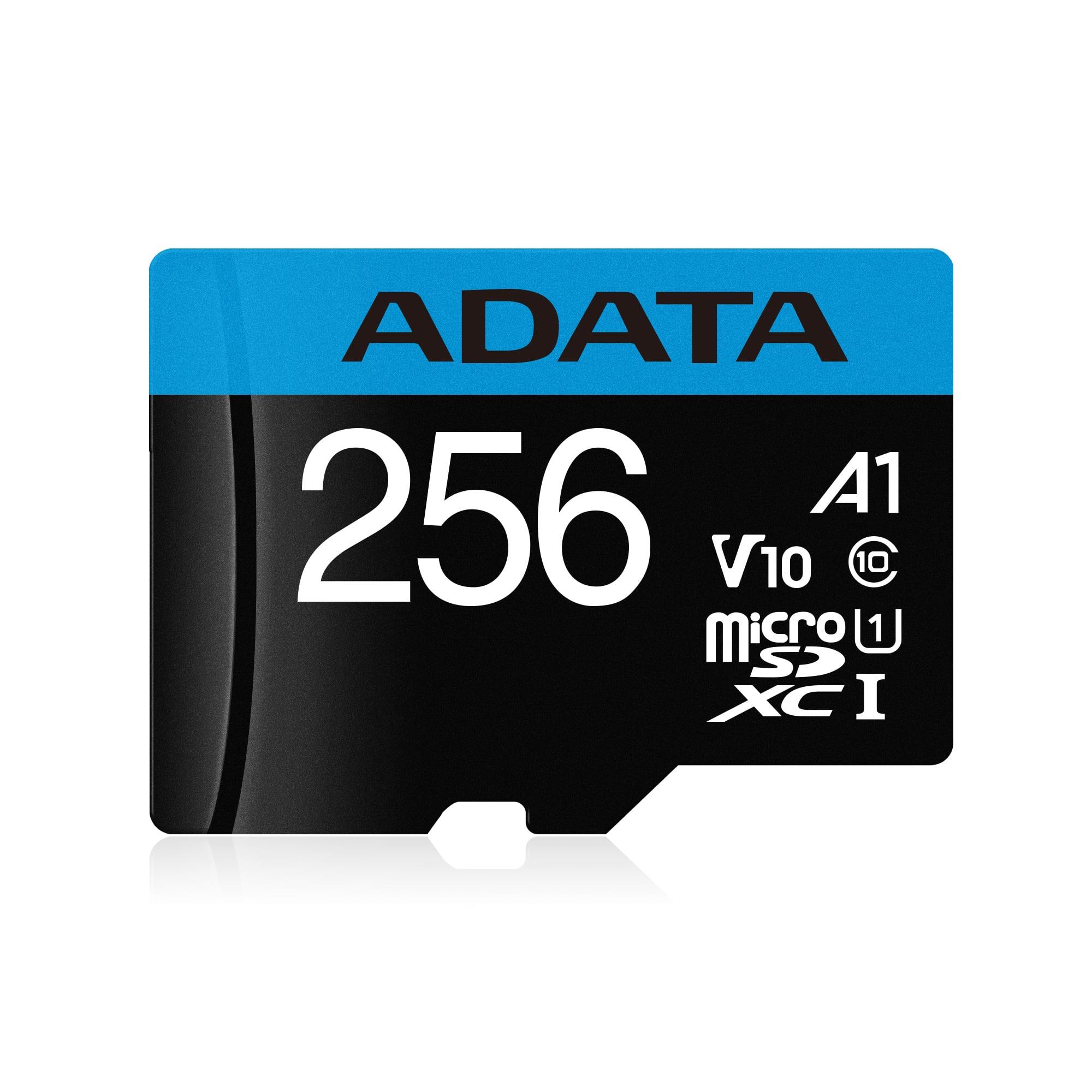 MEMORY MICRO SDXC 256GB W/AD./AUSDX256GUICL10A1-RA1