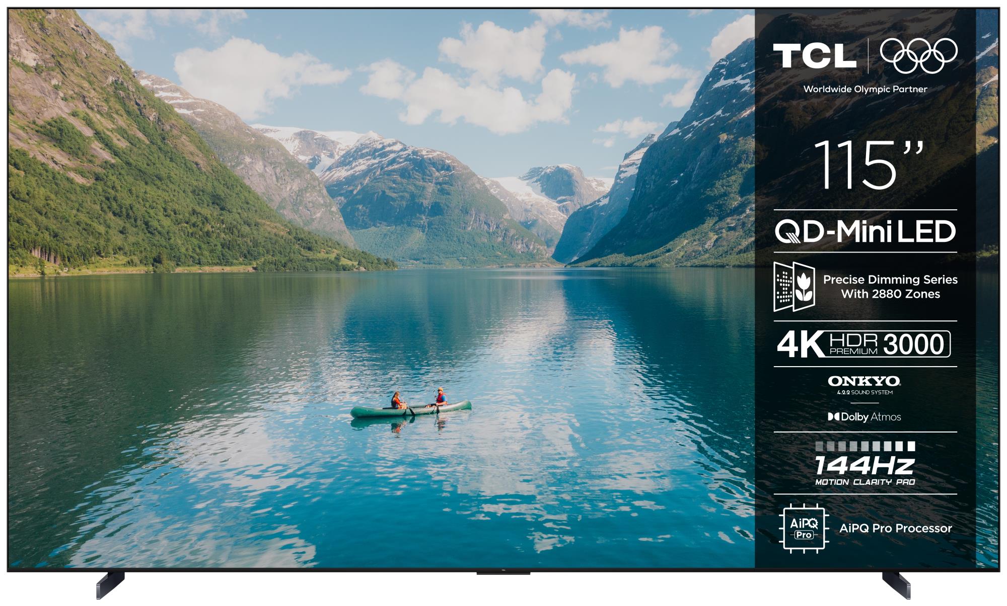 TV Set, TCL, 115 , 4K Ultra