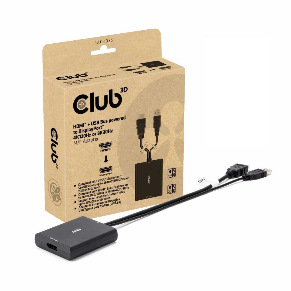 I/O ADAPTER DP TO USB/HDMI/M/F CAC-1335