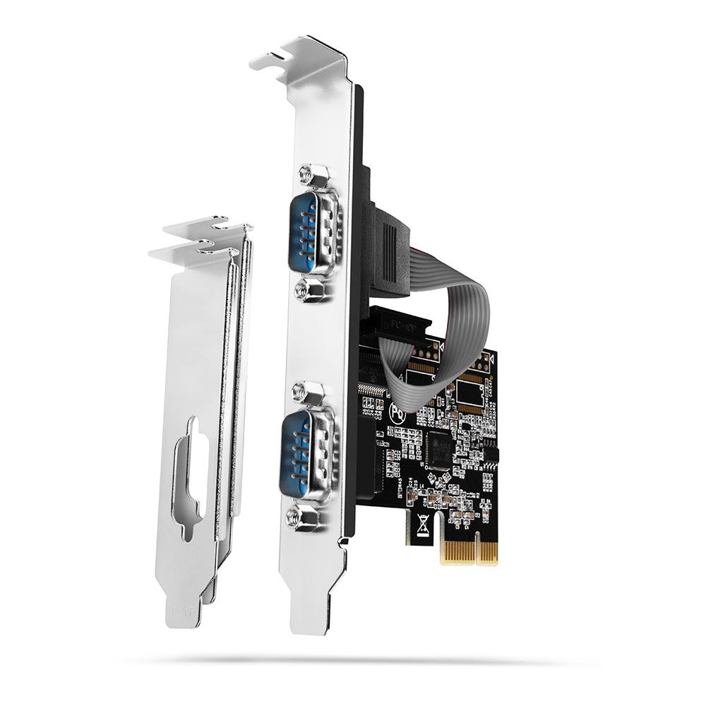 NET CARD PCIE 2PORT 250KBPS/SP&LP PCEA-S2N