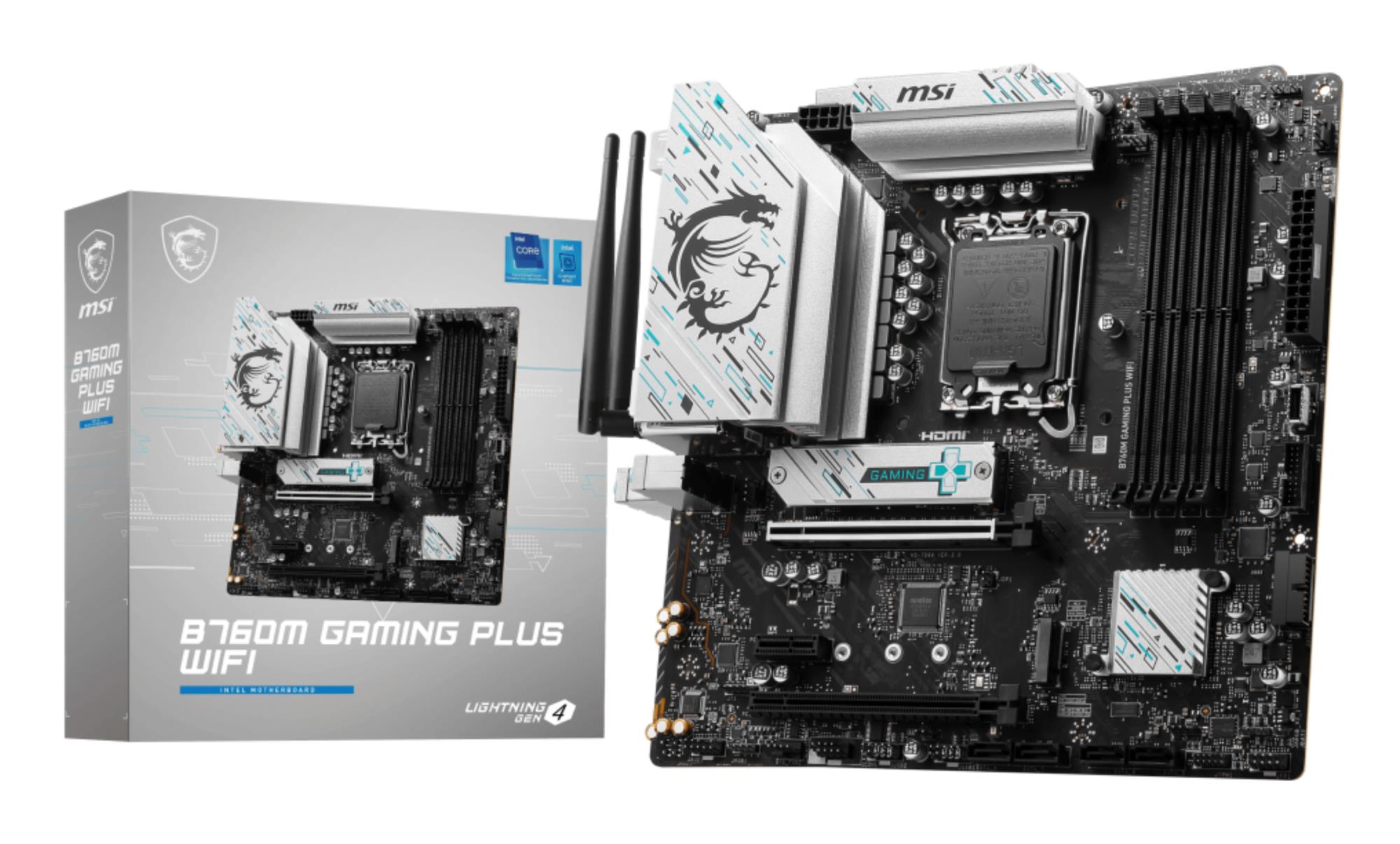 Mainboard, MSI, Intel B760 Express, LGA1700