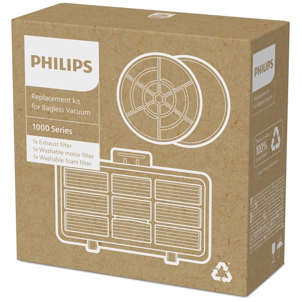 VACUUM ACC REPLACEMENT FILTER/KIT XV1210/01 PHILIPS