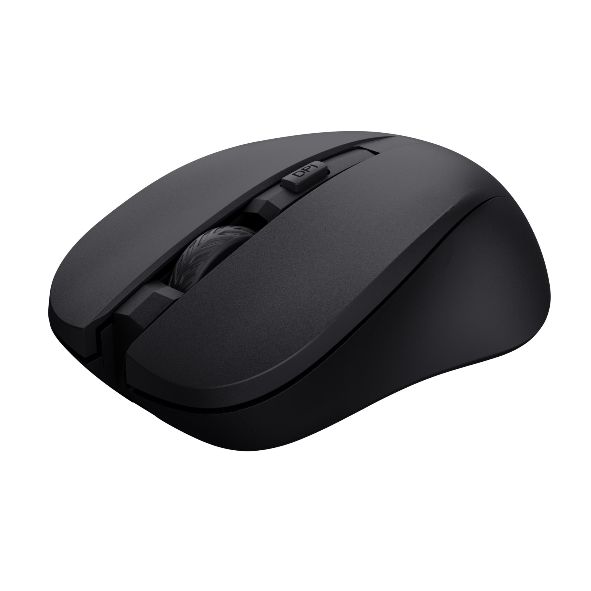 MOUSE USB OPTICAL WRL BLACK/MYDO 25084