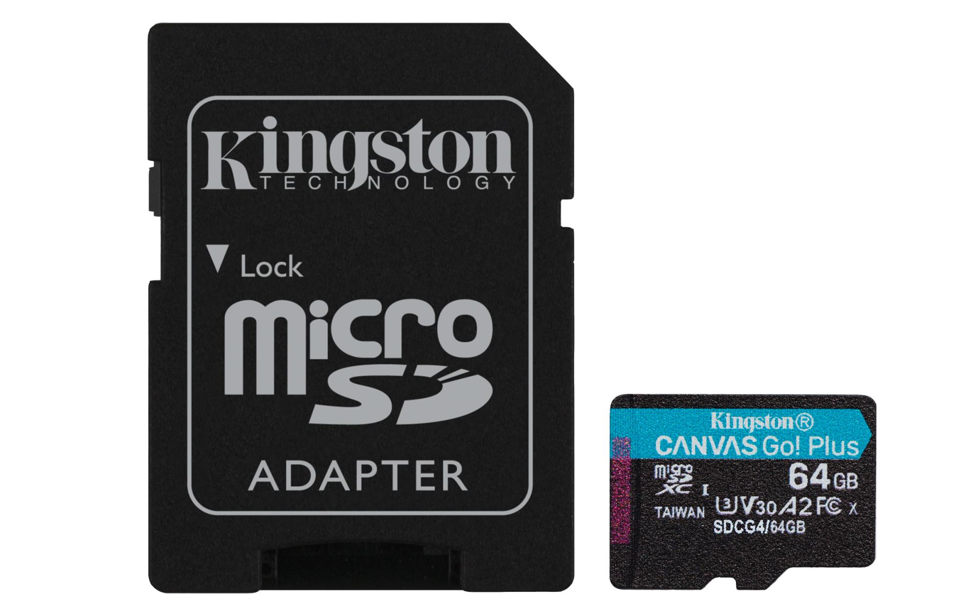 MEMORY MICRO SDXC 64GB UHS-I/W/ADAPTER SDCG4/64GB