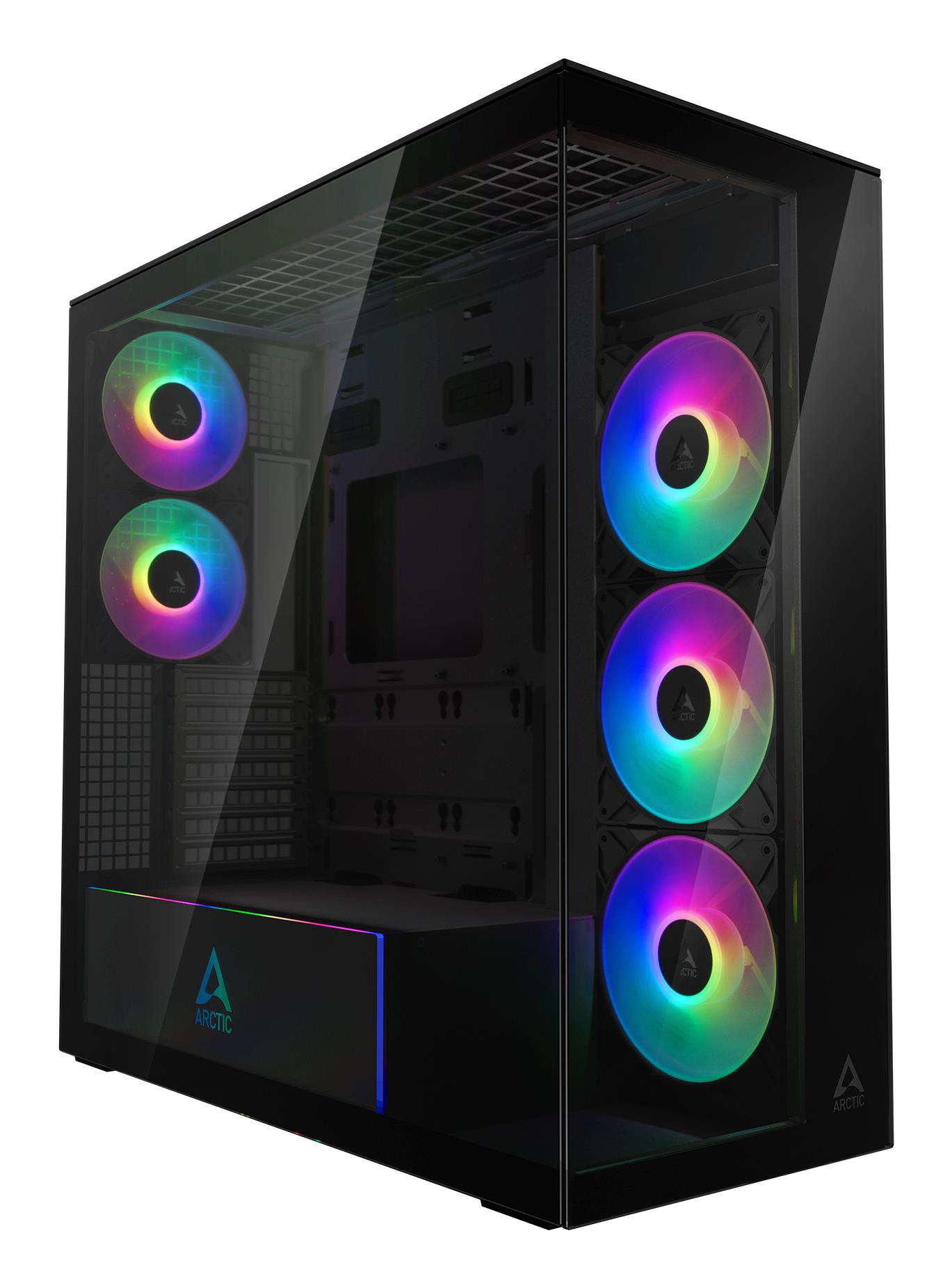 Case, ARCTIC, EATX, Black, Midi Tower