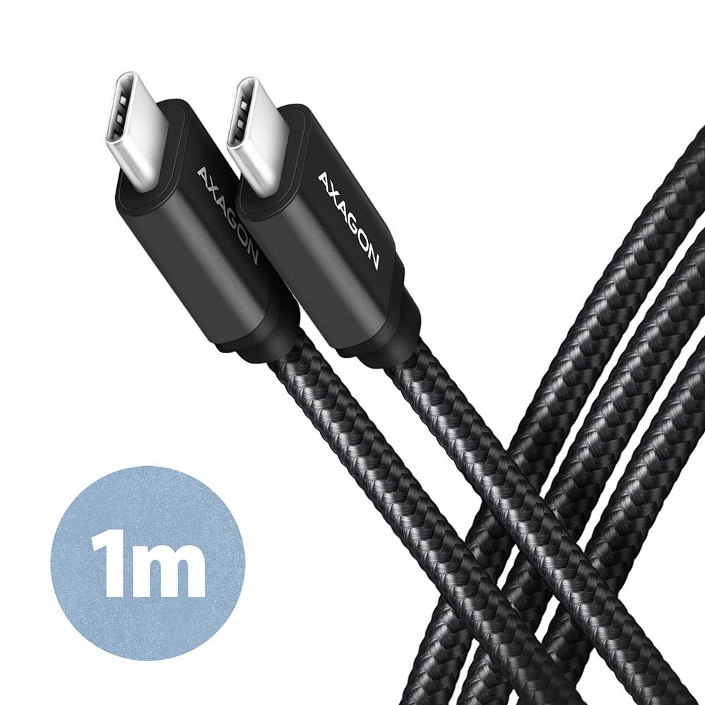 CABLE USB-C TO USB-C 1M 60W/BLACK