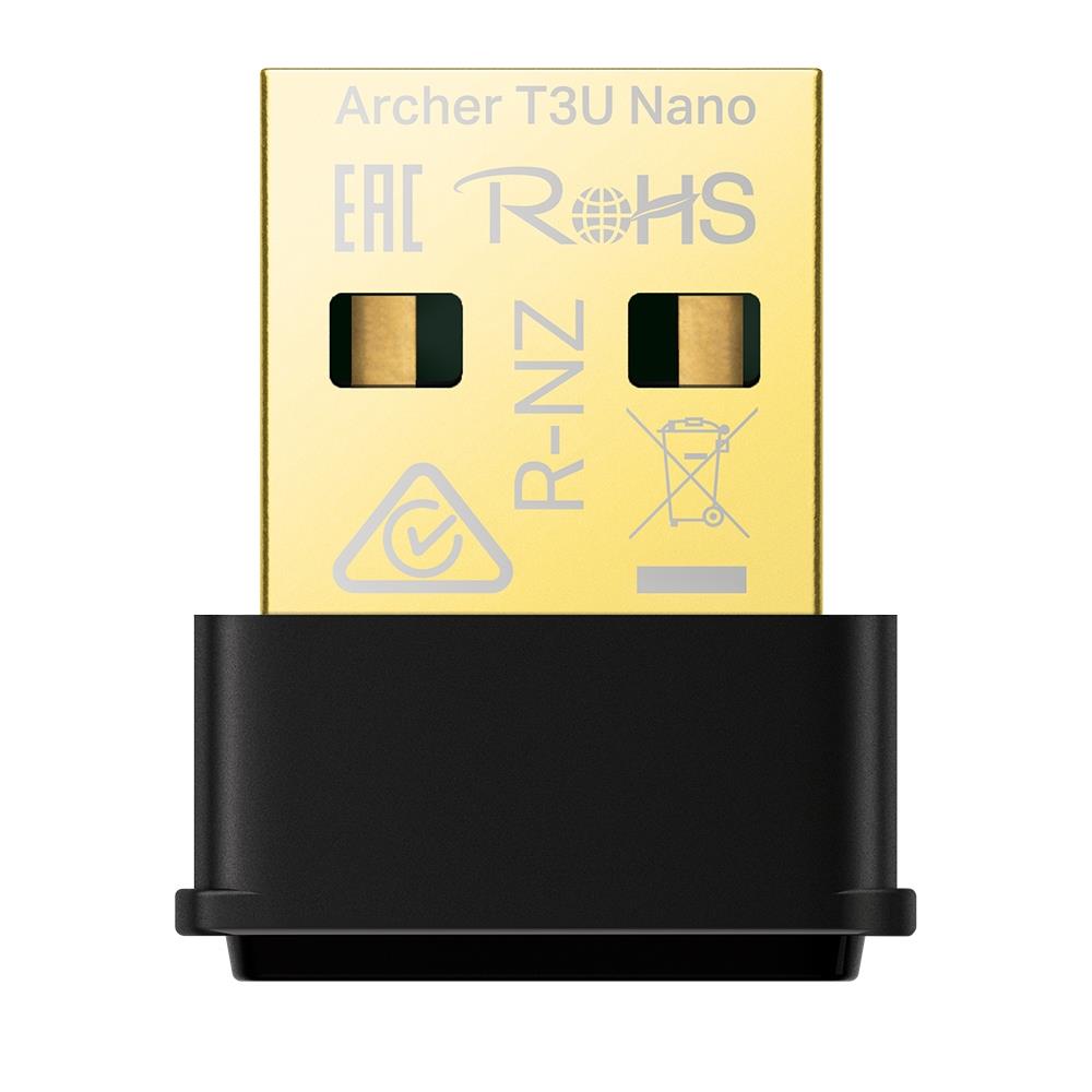 WRL ADAPTER 1300MBPS USB/ARCHER T3U NANO
