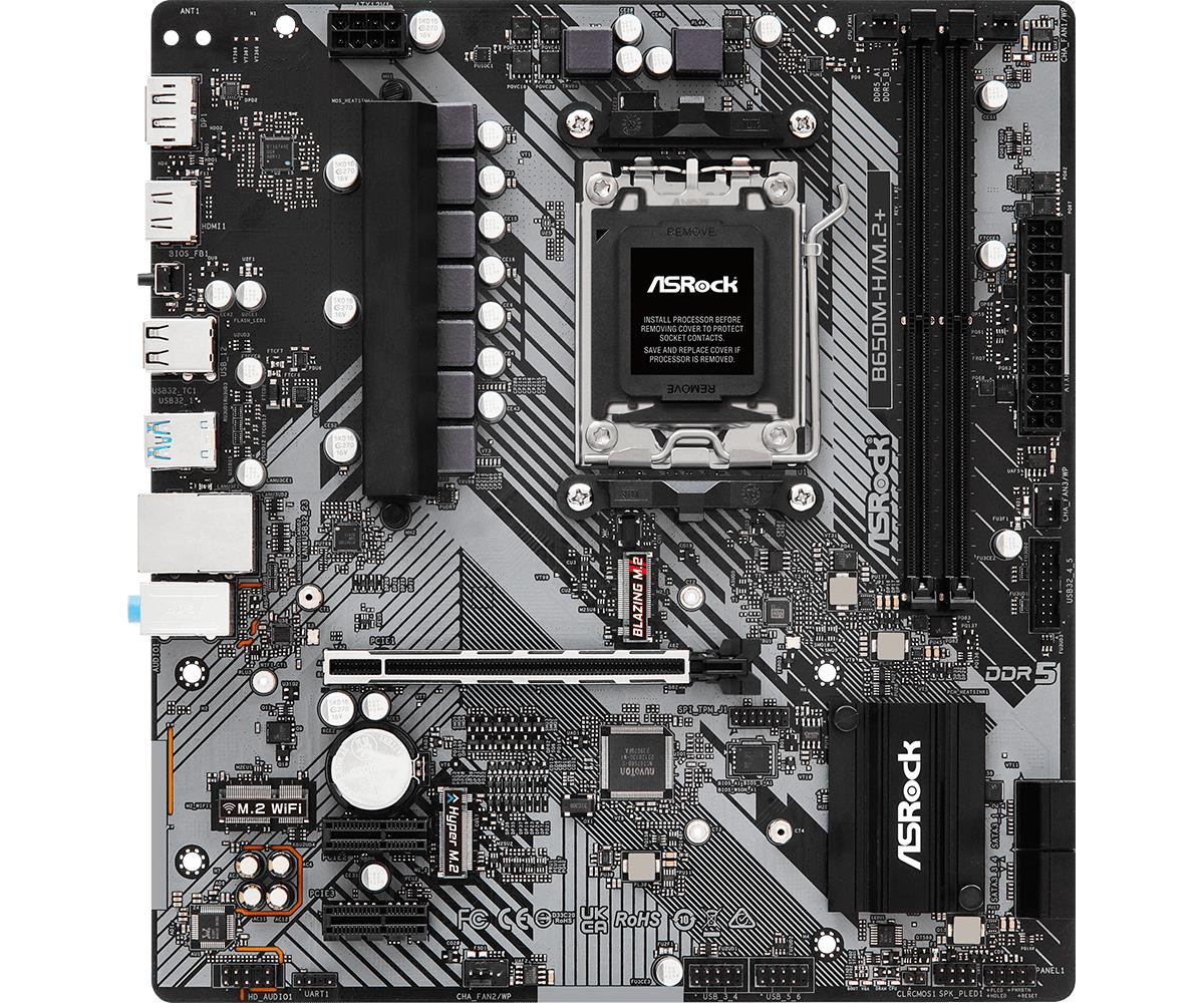 Mainboard, ASROCK, AMD B650, SAM5, Micro-ATX