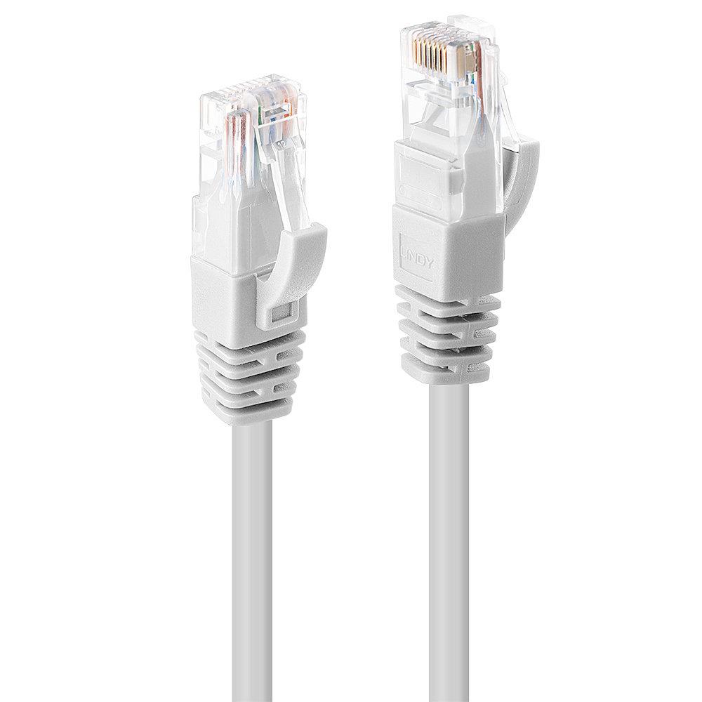 CABLE CAT6 U/UTP 0.5M/WHITE 48091