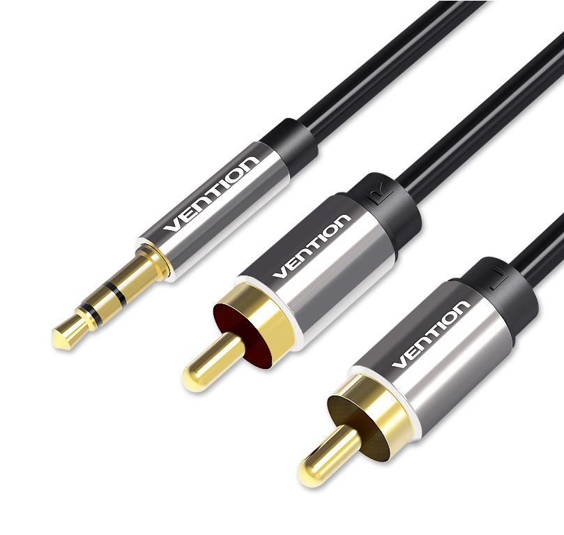 CABLE AUDIO 3.5MM TO 2XRCA/1