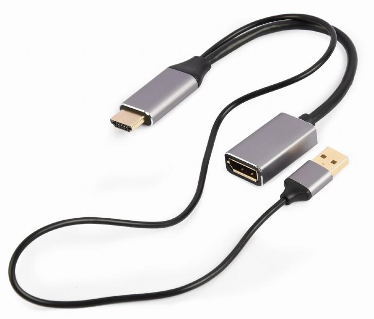 I/O ADAPTER HDMI TO DP/BLACK A-HDMIM-DPF-02