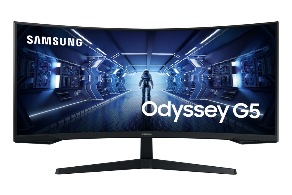 LCD Monitor, SAMSUNG, Odyssey G5, 34