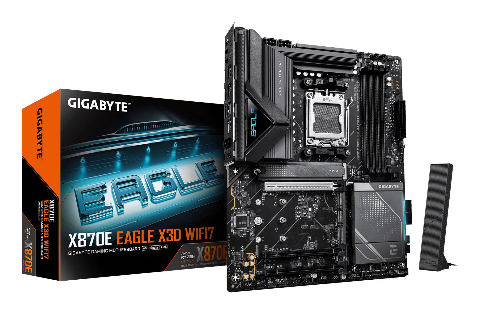 Mainboard, GIGABYTE, AMD X870E, Socket AM5
