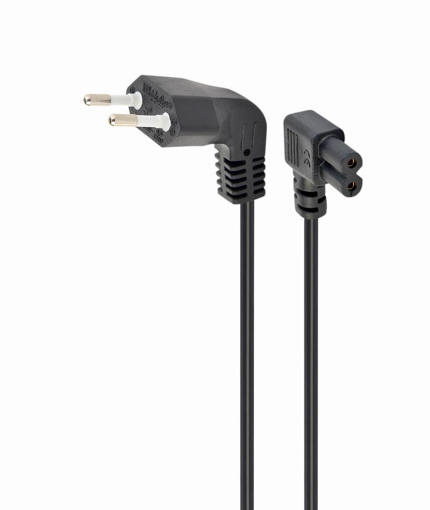 CABLE POWER EU 1M/ANGLED PC-184L GEMBIRD