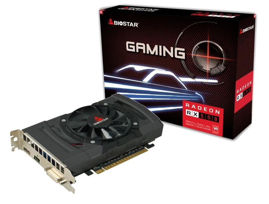 Graphics Card, BIOSTAR, AMD Radeon RX