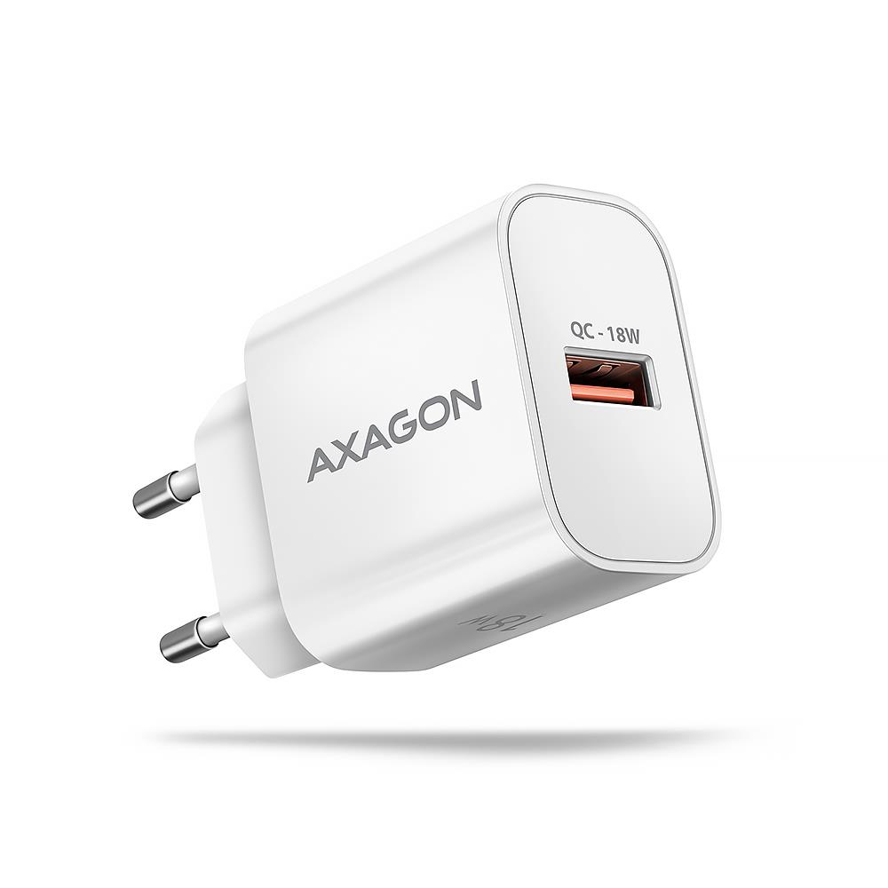 MOBILE CHARGER WALL USB 18W/1PORT WHITE