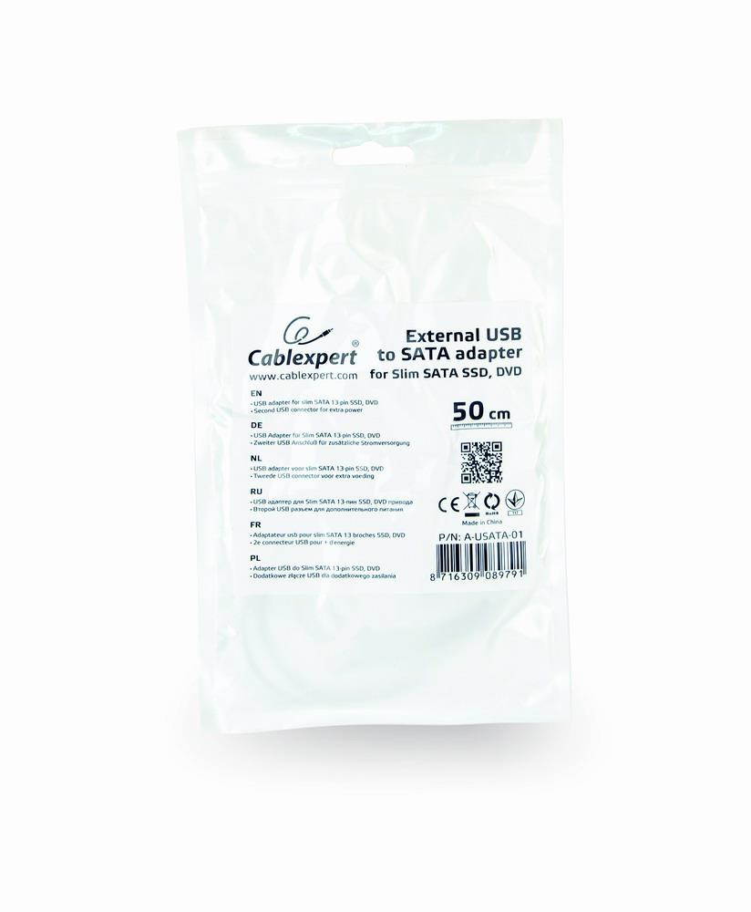 I/O ADAPTER USB TO SLIM/SATA/SSD A-USATA-01