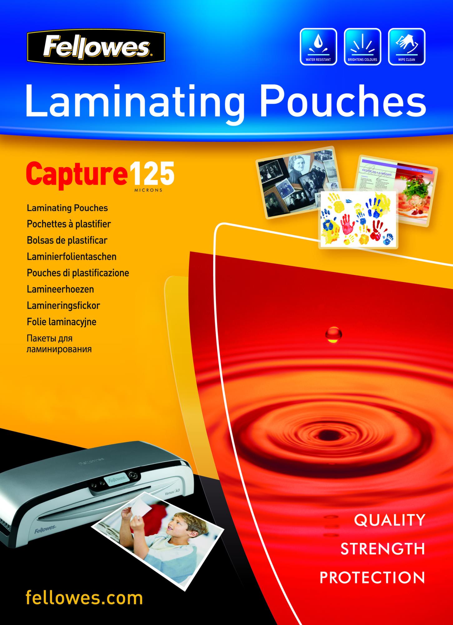LAMINATOR POUCH GLOSSY/A6 125 100PCS 5307201