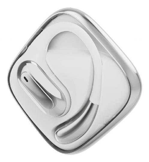 HEADSET BLUETOOTH OPEN EAR/TWS WHITE OWS-01-W