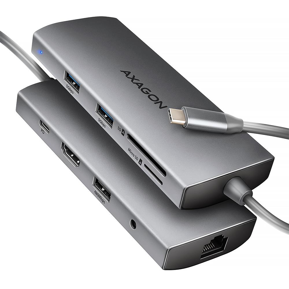 I/O HUB USB-C 9IN1 5GBPS/0.2M