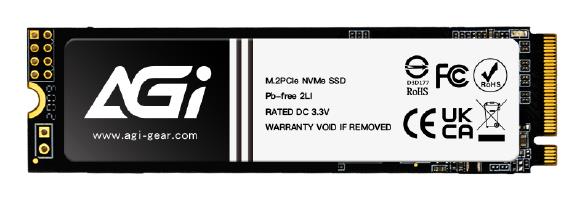 SSD, AGI TECHNOLOGY, 600xTBW rating, MTBF
