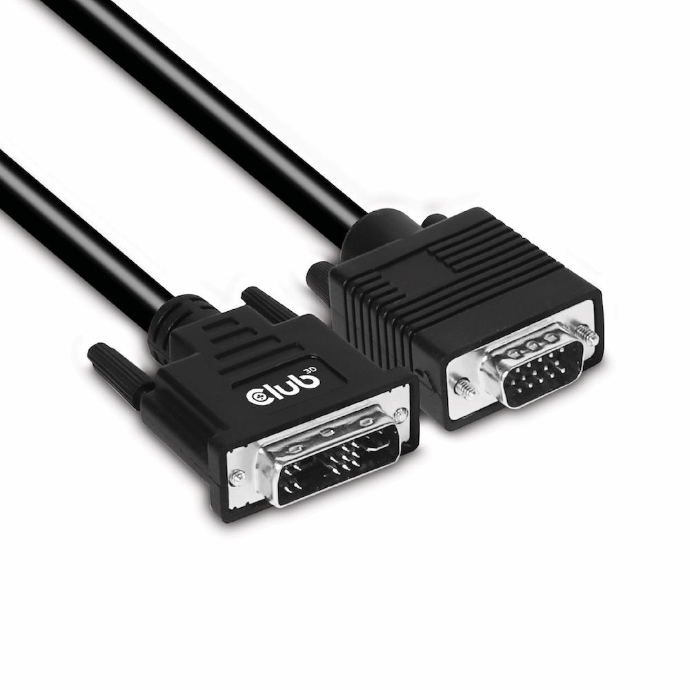 CABLE DVI-A TO VGA 3M/M/M CAC-1243